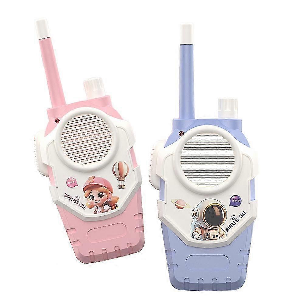 1 Pair Children's Walkie Talkie Intercom for Parent-Child Interactive Indoor Outdoor Play