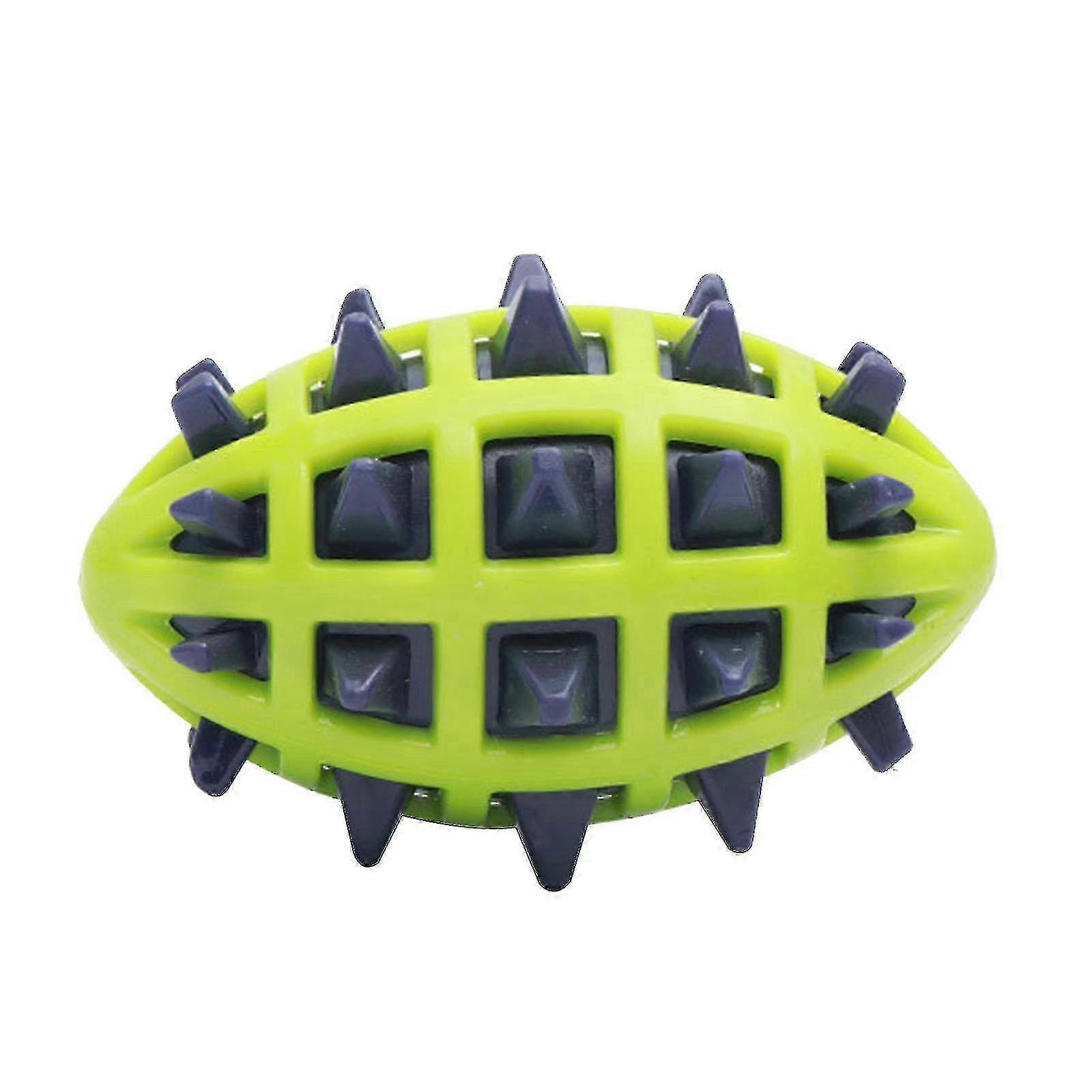 Interactive Squeaky Toy for Pets �C Dog Chew and Fetch Ball, Rugby Style Fetch Play for Dogs, Ideal for Pet Fun