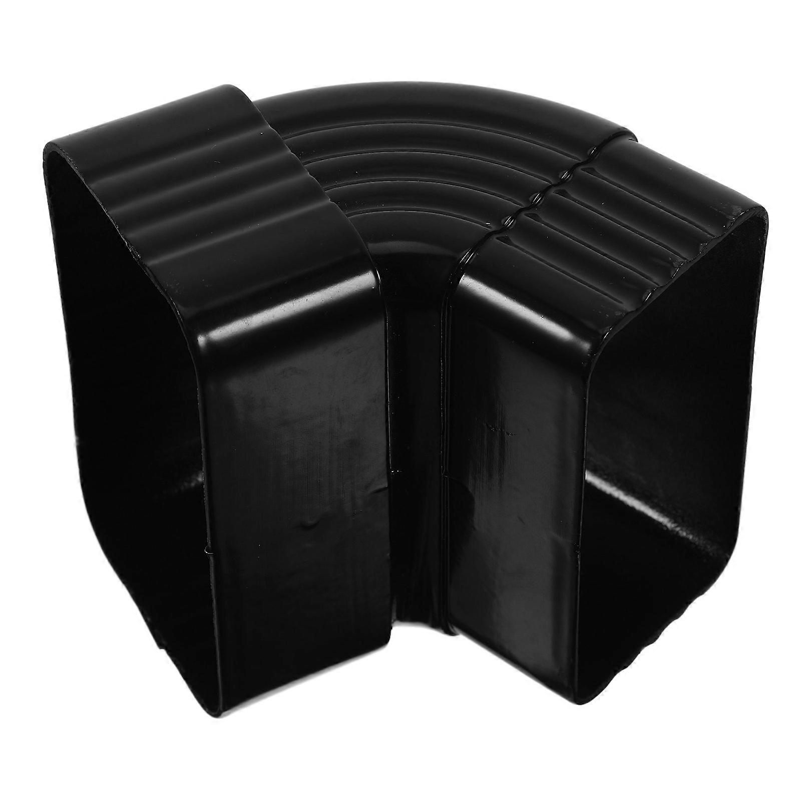 Aluminum Gutter Downspout Elbows Alloy Adapter Various Installation Scenarios 65-Degree Bend Stability 1Pcs