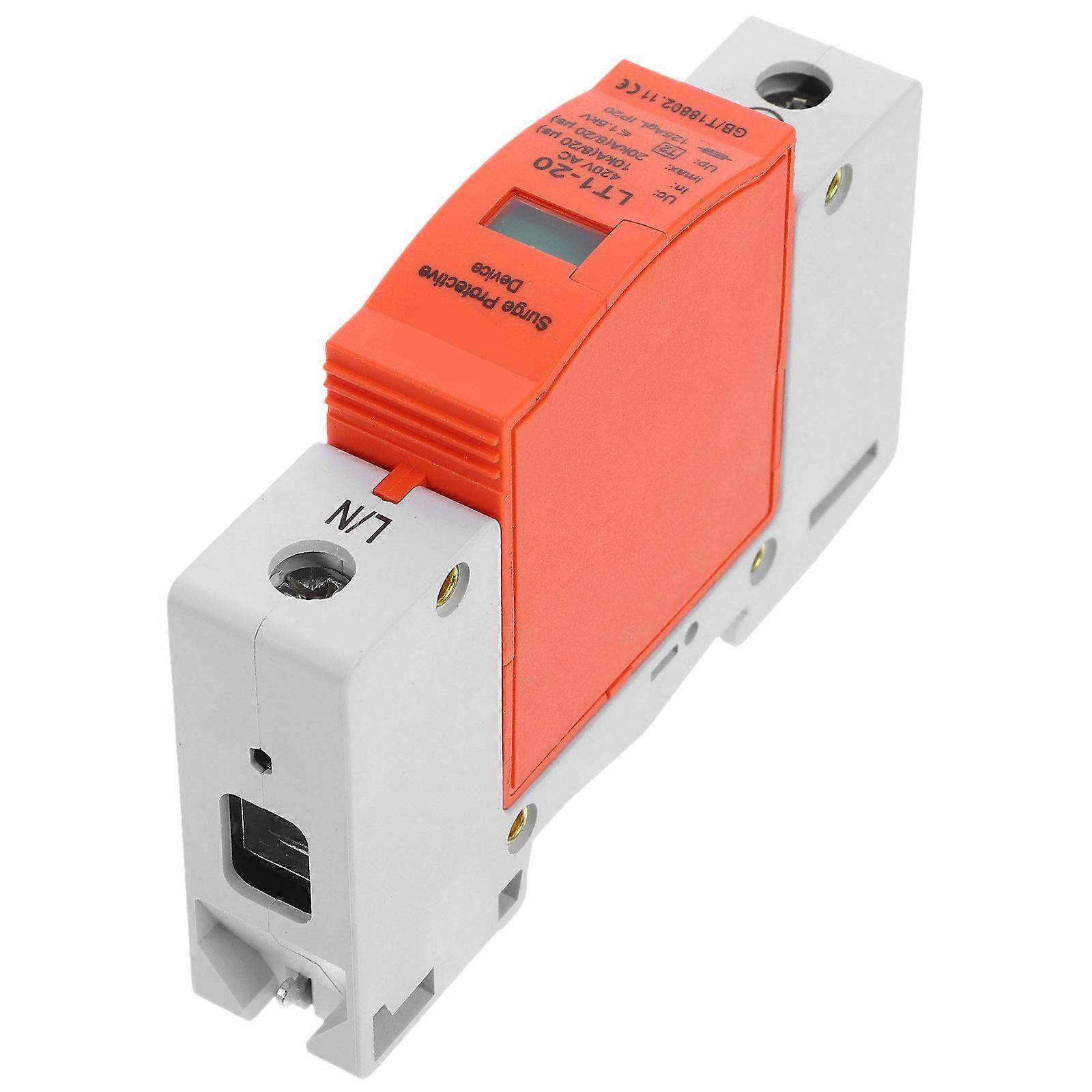Mini Surge Protector For Power Supply Systems 9.00X6.30X1.80CM Transient Overvoltage Surges 1Pack