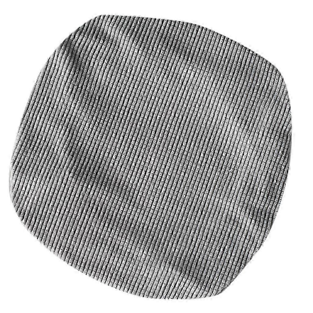 Removable Stretch Soft Slipcover Office Computer Chair Seat Cover Grey