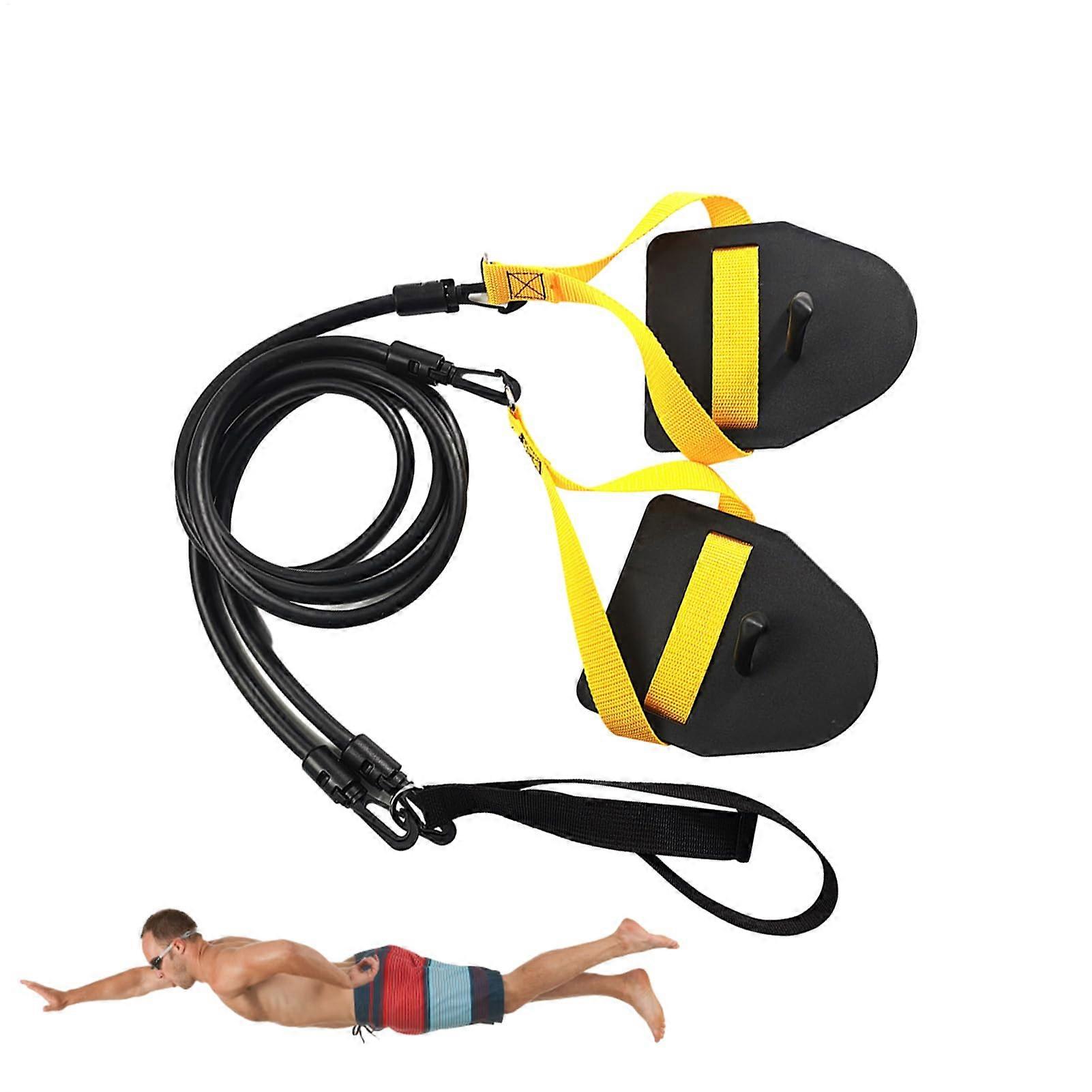 Floating Bands, Professional Elastic Freestyle Swimming Trainer Strength Bands