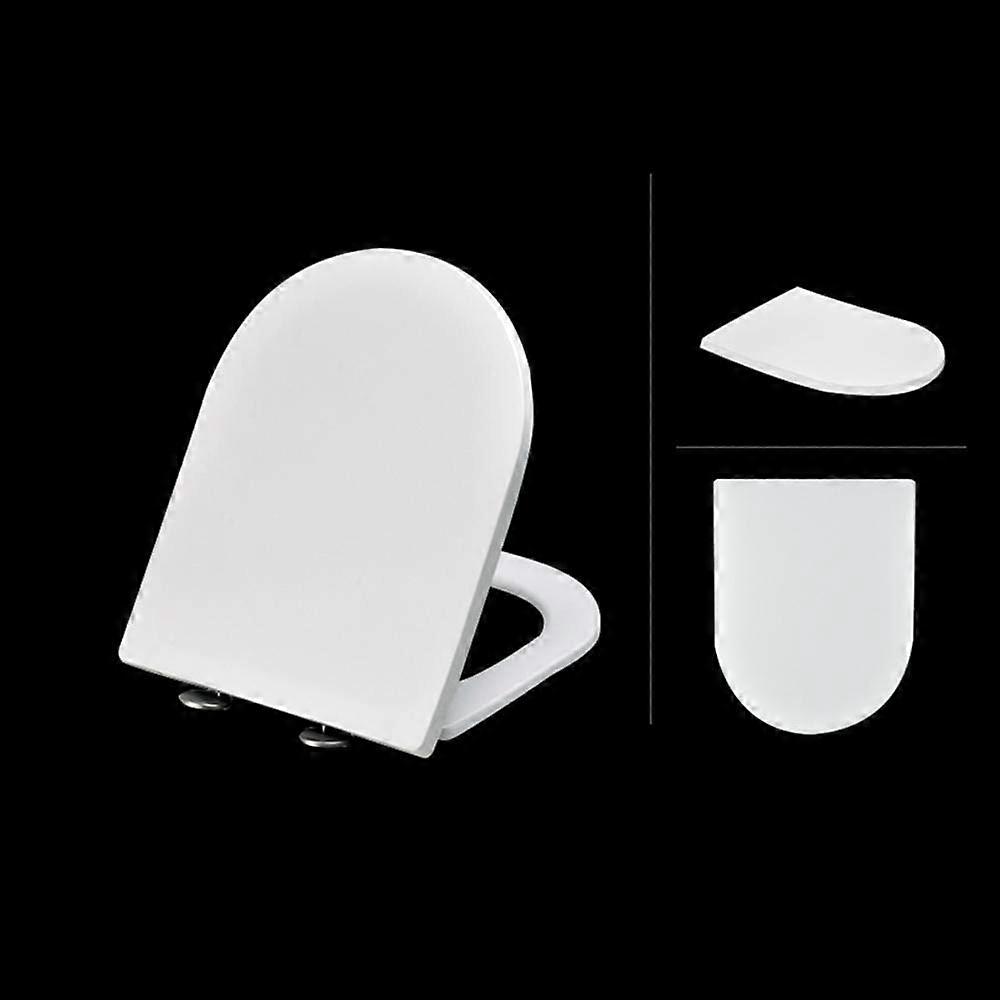 Soft Close Toilet Seats Quick Release Adjustable Hinges Fixing Toilet Lid Antibacterial Urea Formaldehyde Resin (3) (2) (8)