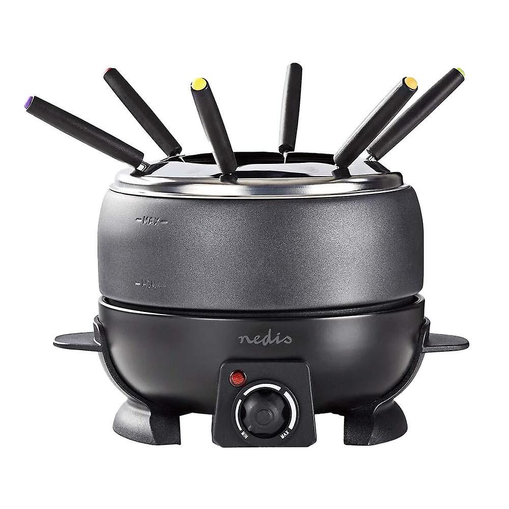 Fondue stew with 6x Forks