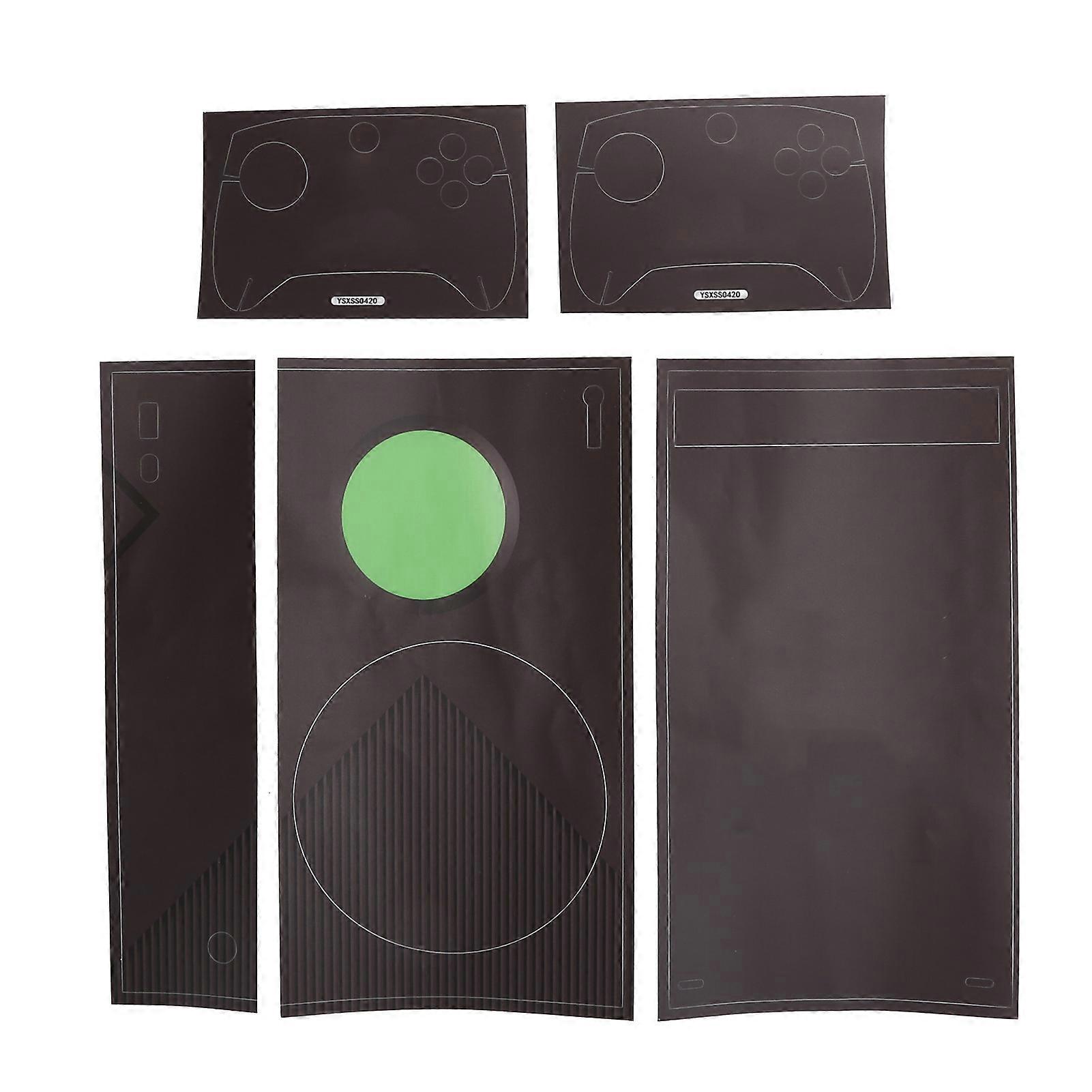 Host Controller Sticker Game Console Protective Wrap Decals Fit for Xbox Series S