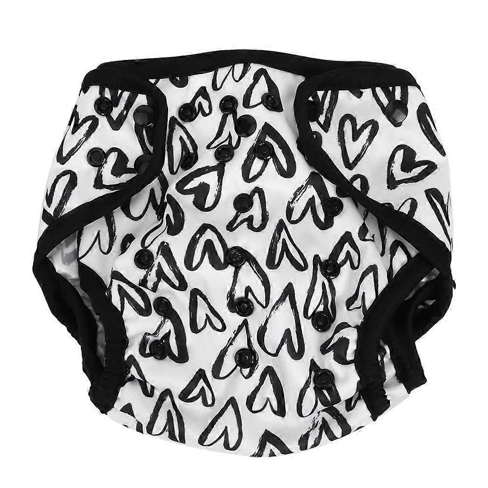 Breathable Reusable Baby Diaper Cover Soft Adjustable Infant Urine Isolation Underpants