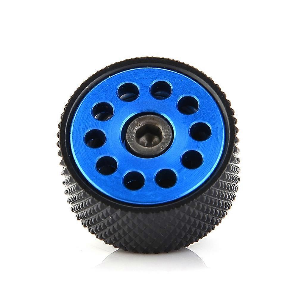 G1/4 Air Exhaust Plug Fitting For Computer Water Cooling System Computer Protection (Blue)