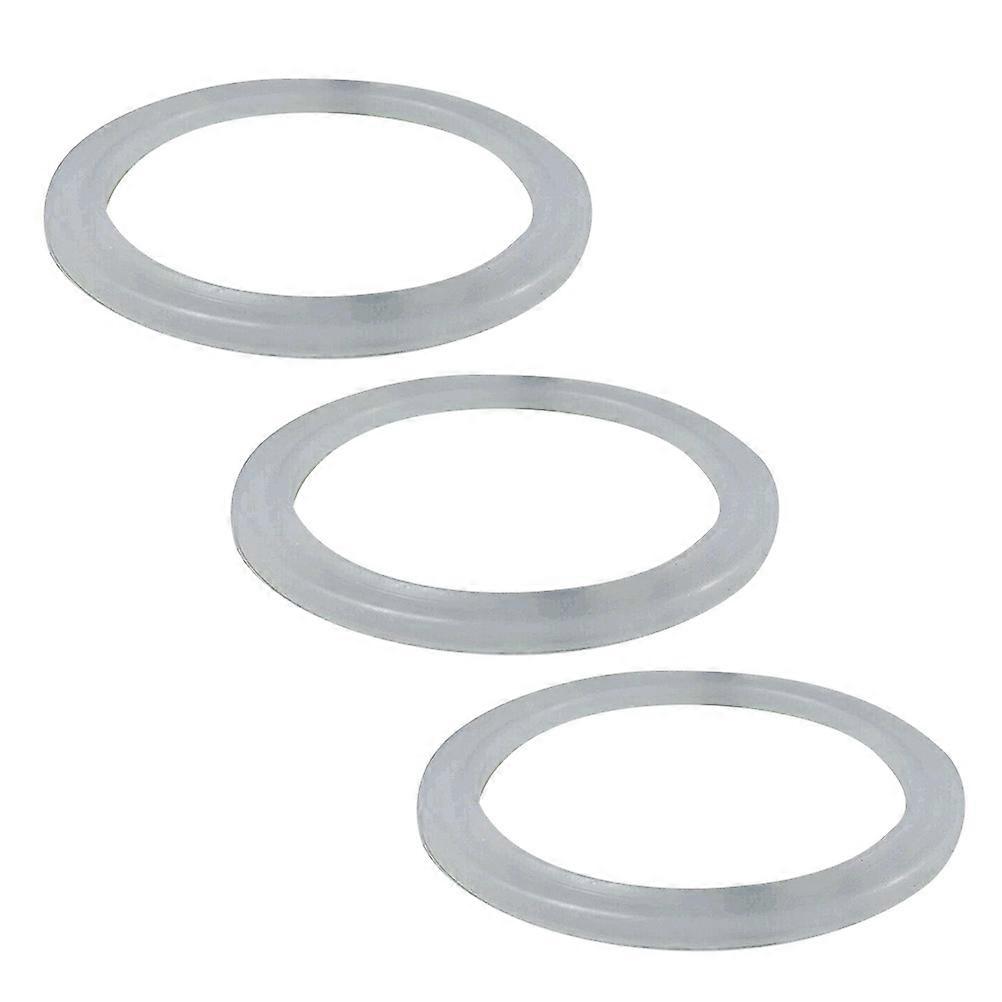 Useful Seal Ring Replacing Parts Outer Diameter 5cm Inner Diameter 4cm Thick 0.26cm Sealing Replacement for Lost or Broken Gaskets 3Pcs