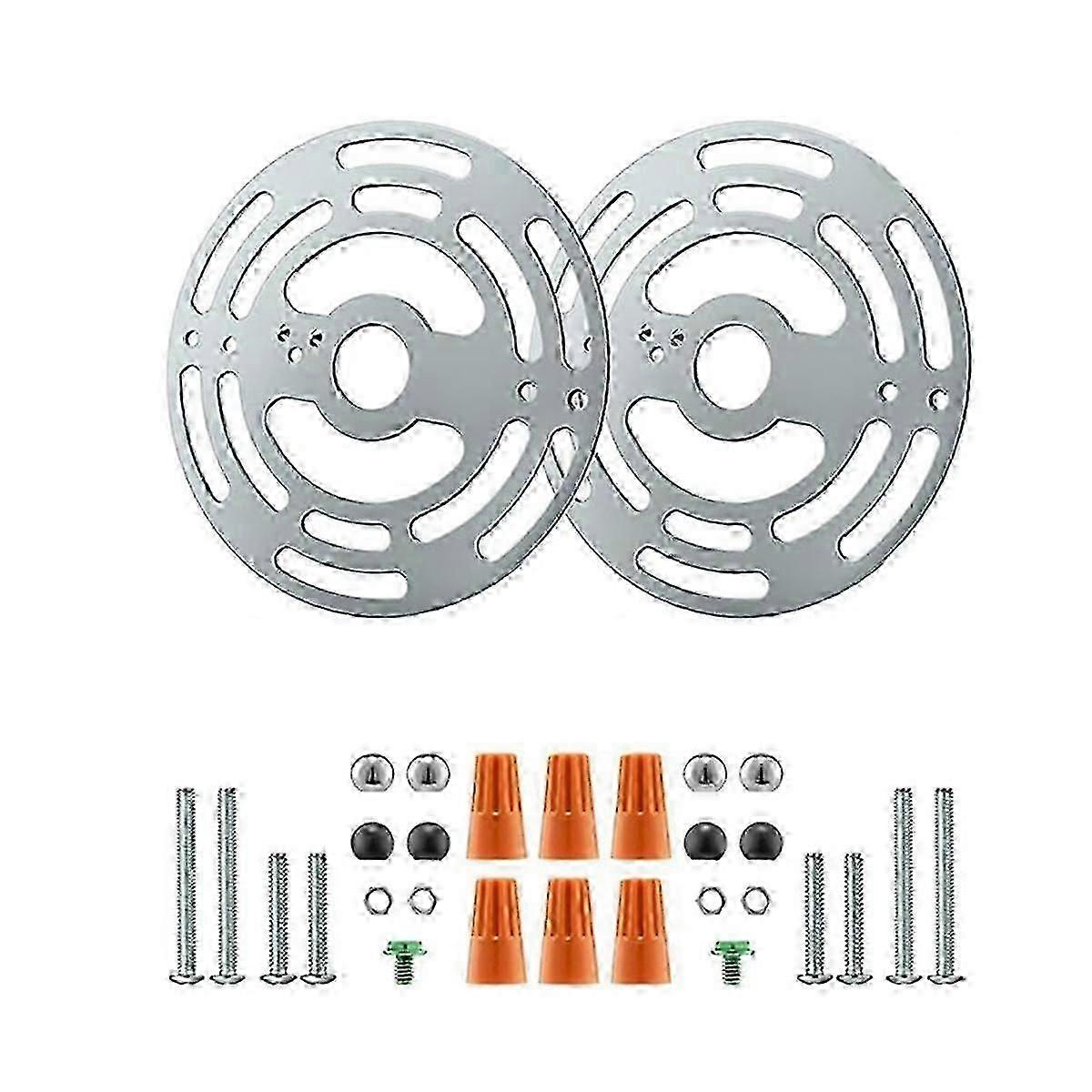 Suitable for Lamp Mounting Bracket, Solid Bagua Board Wall Light Chandelier Mounting Bracket-jc