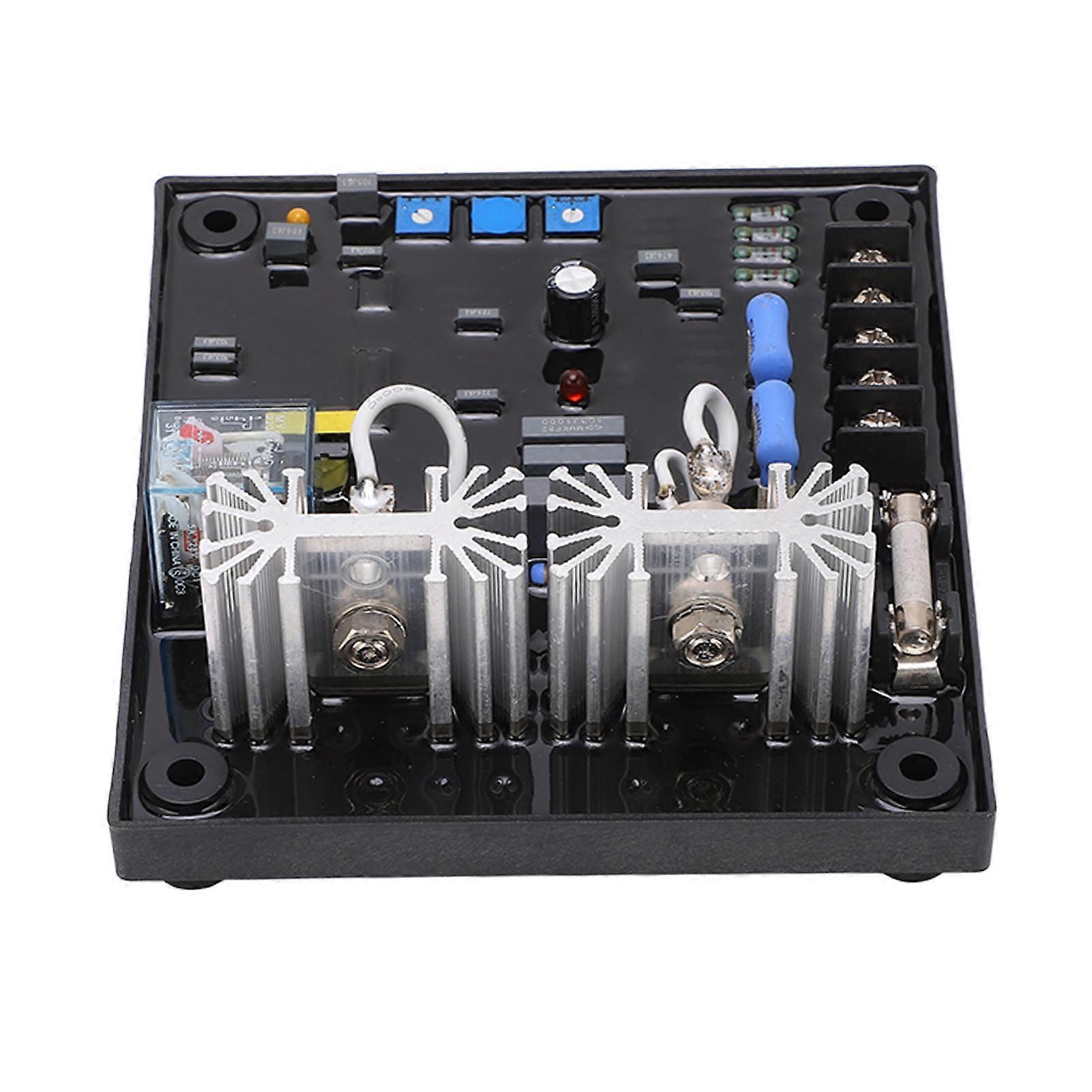Automatic Voltage Regulator Electric Brushless Generator AVR Parts Stabilizer 180‑240V 30A Fuse