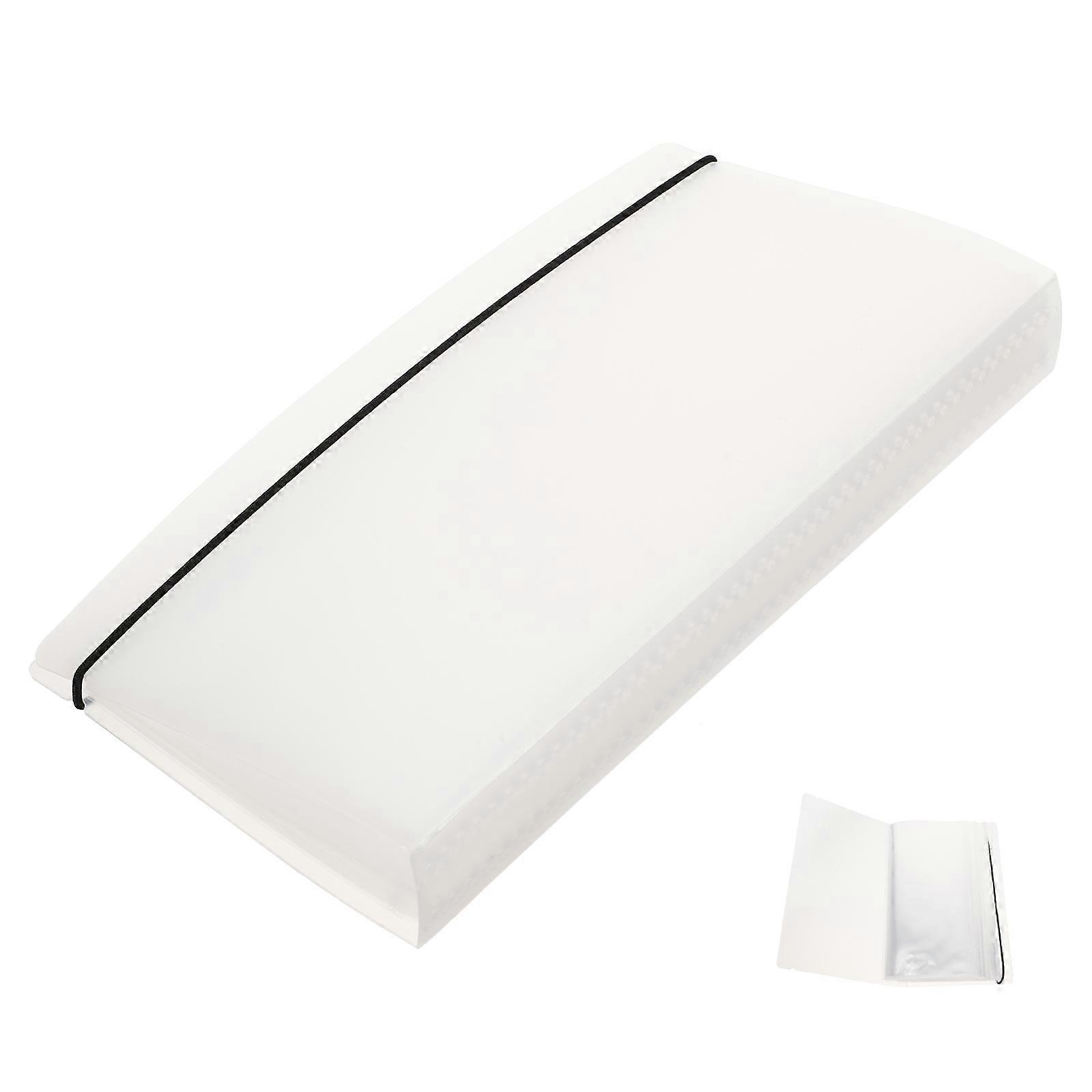Ticket Organizer Movie Tickets Plane Tickets Collection Album Friends Office Use Transparent PP 1Pack
