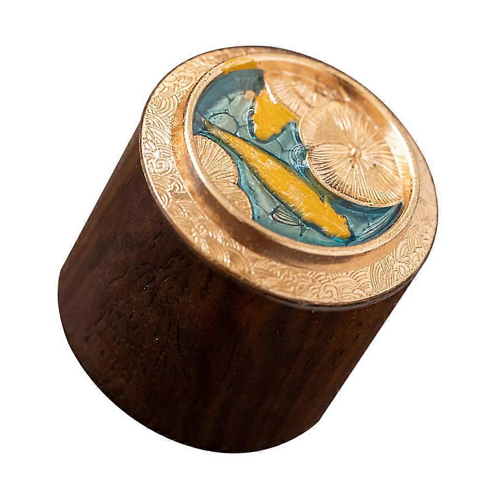 Teapot Lid Holder with Teacup Accessory Stand 1 Set Wood Tea Cover Holder for Novel Teapot