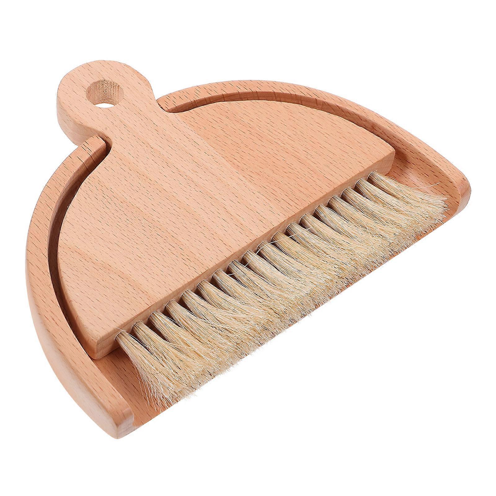 Broom And Dustpan Set Tiny Broom Dustpan Set White For Kitchen Use 1Set