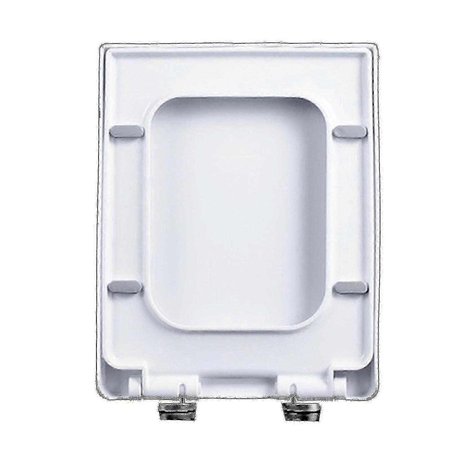 1mor Toilet Seats Close Pp Elongated Square Shape Bathroom Accessories Durable Heavy Duty 06c-pp Toi