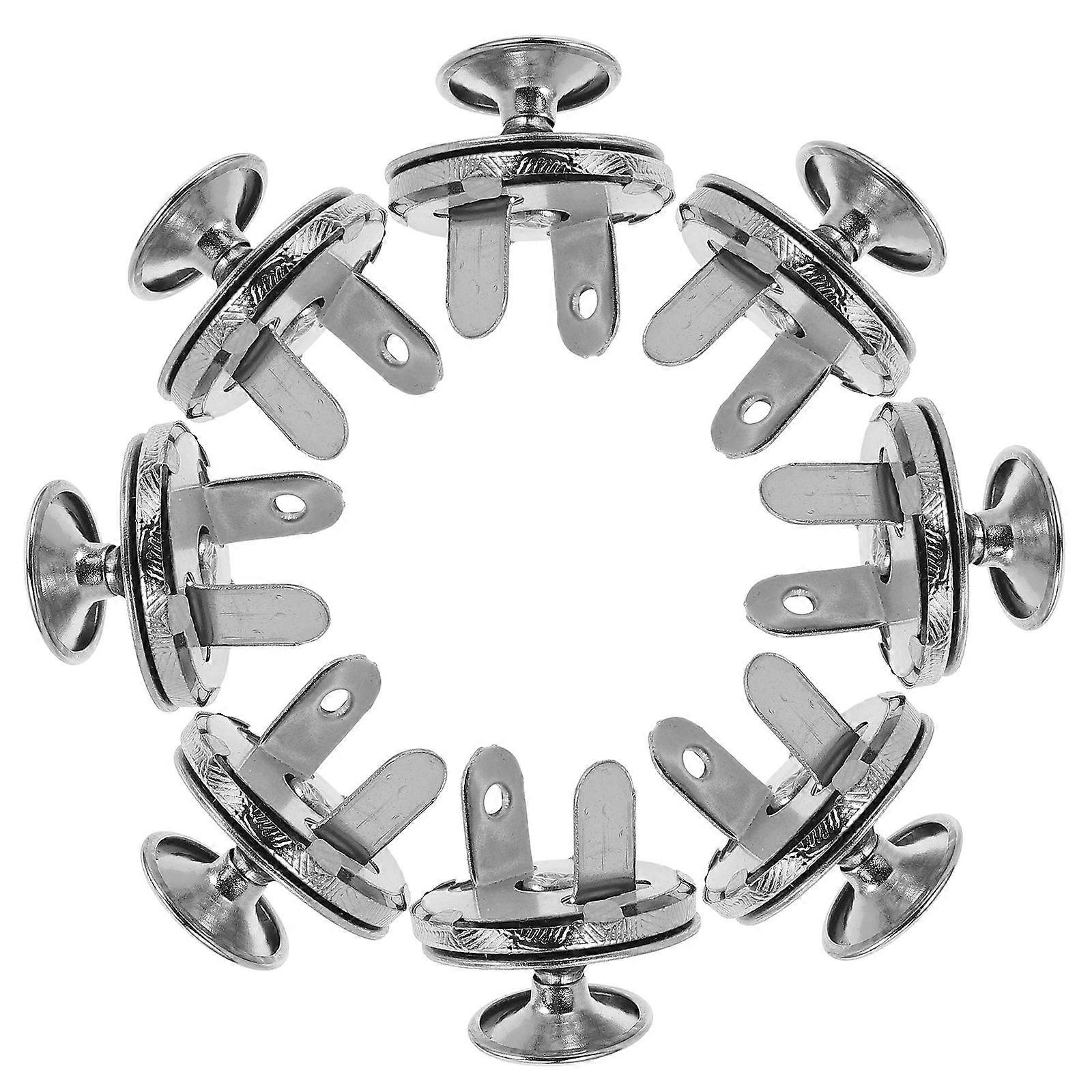 Invisible Magnetic Snap Buttons 10pcs Set for Purses, Clothing & DIY Crafts – No Sew Fasteners with Reliable Hold and Sleek Design