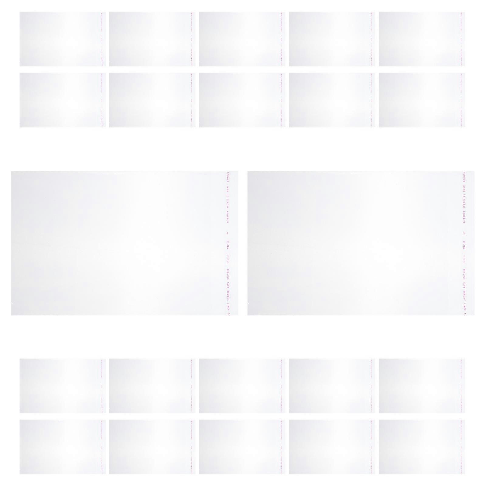 Self Sealing Cake Bag Bread Packaging Bags Baking Store 8.65X6.29X0.04in Rectangular 100Pcs