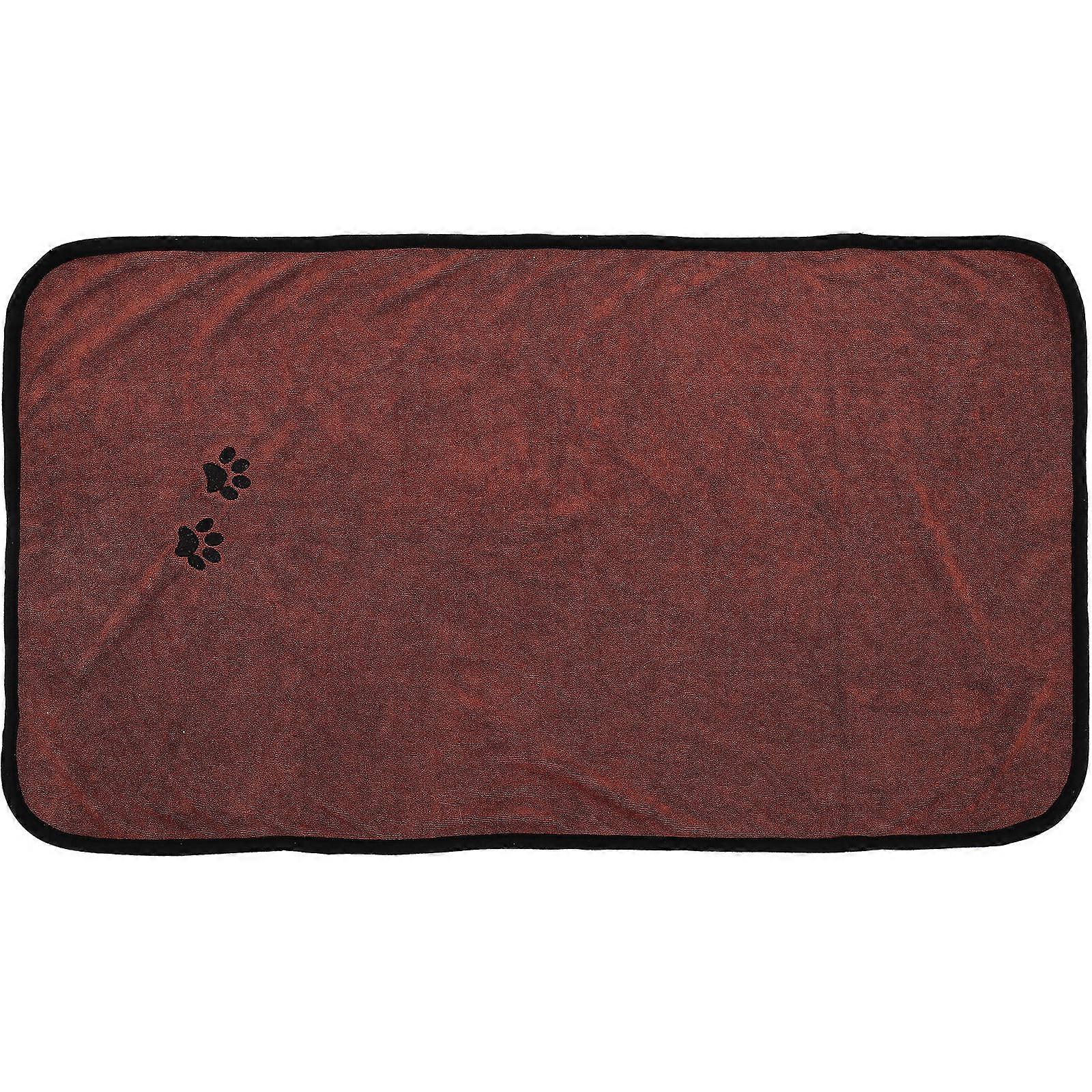Household Pet Shower Towel Drying Pet Dog Bath Towel Rectangular 90x50x0.1cm Fiber 1Pack