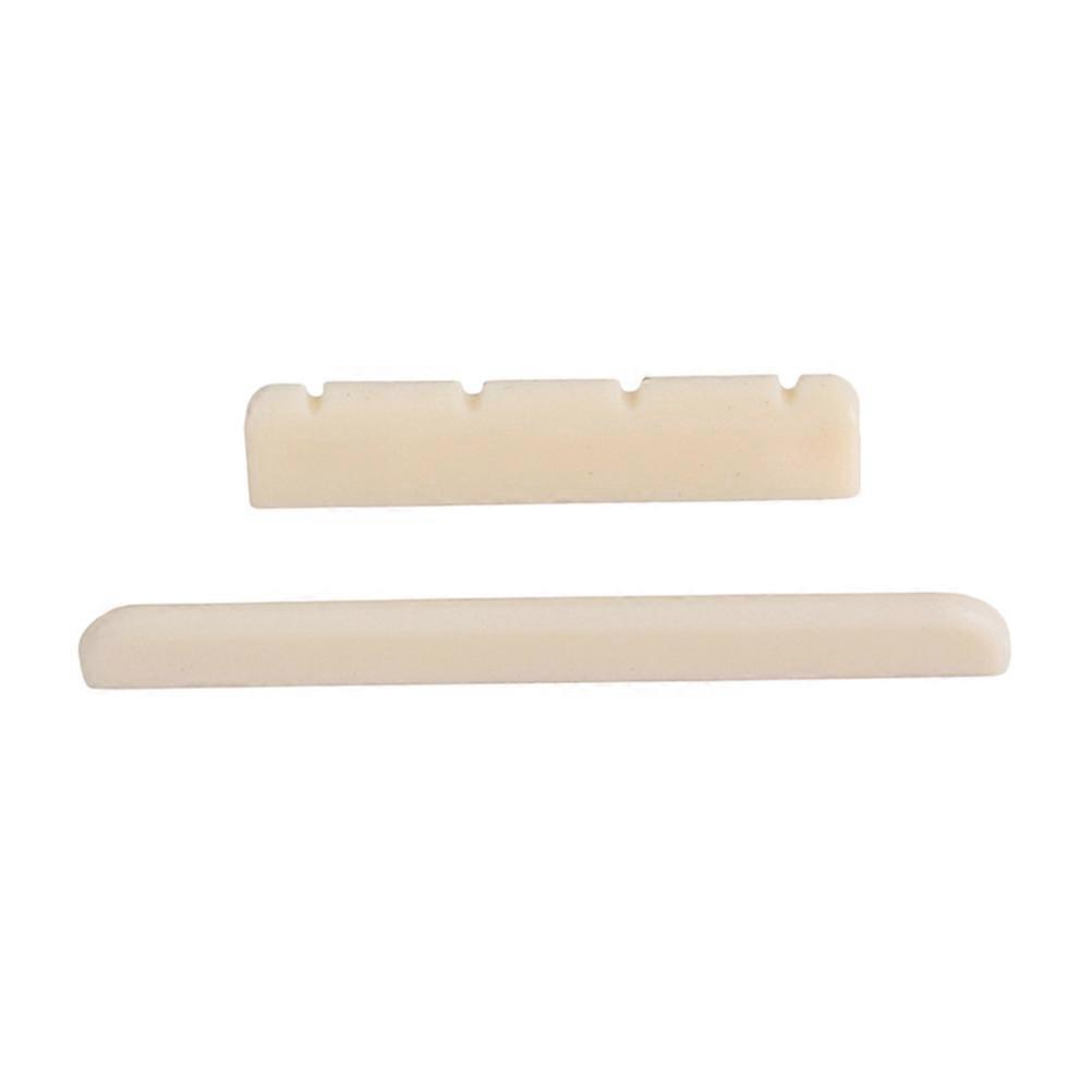 Gitarr Sadel och Sadel GL72 Plast för Klassisk Gitarr Elfenben Förbättring 1Set