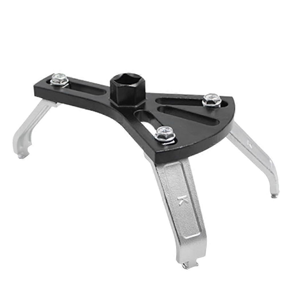Manual combination tool, multifunctional fuel tank cap key, THREEclaw tool, for the disassembly of fuel pumps.