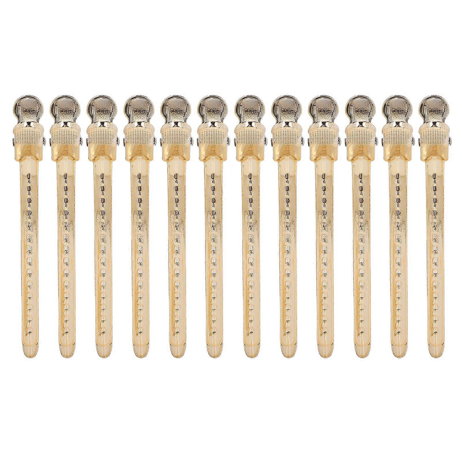 12pcs Duck Billed Hair Clips Large Opening Angle Tighter Clamping Force Convenient Practical