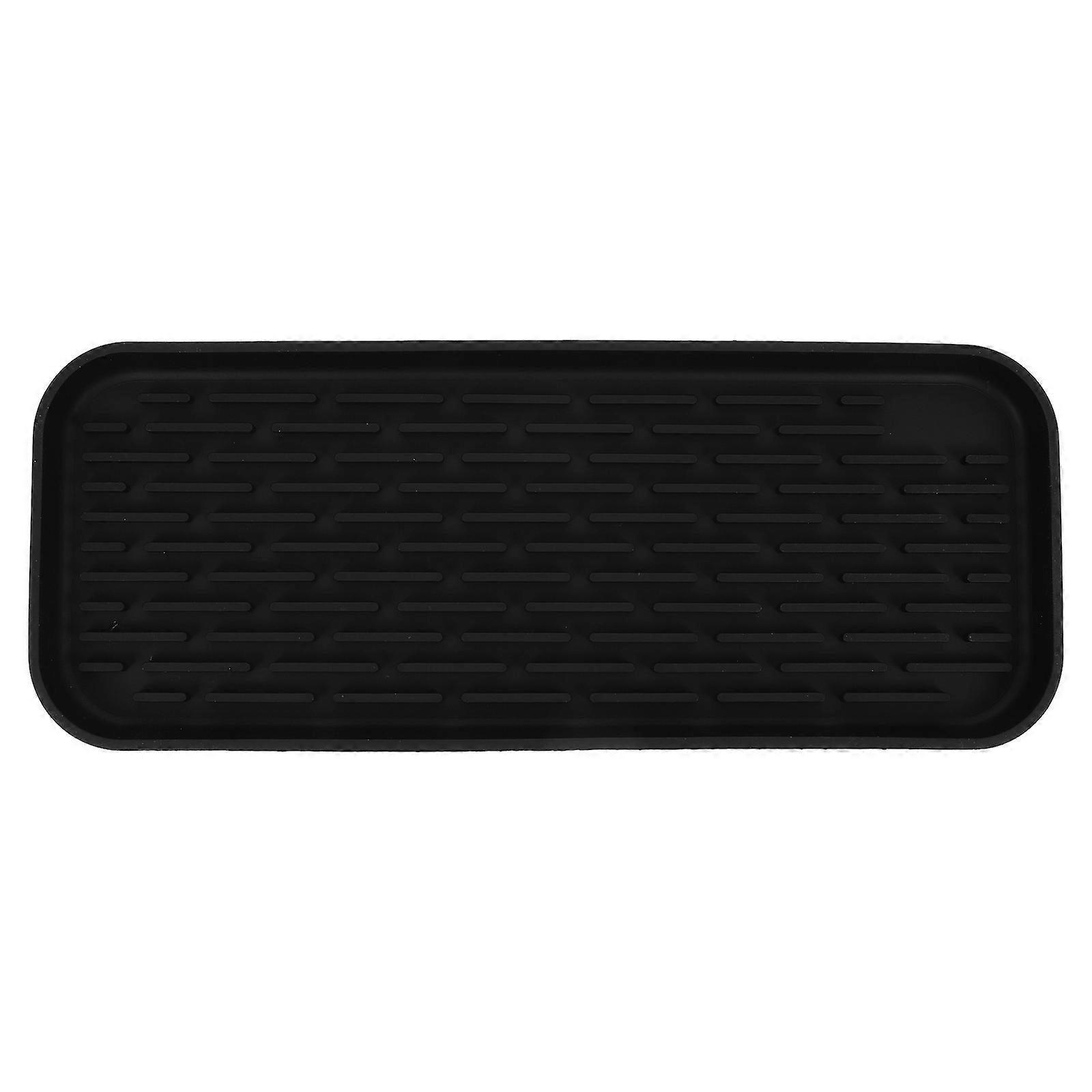 Silicone Mat for Counter Top Silicone Drying Mat Friends on Housewarming Day 30.5X12X1.7CM Drying 1Pack