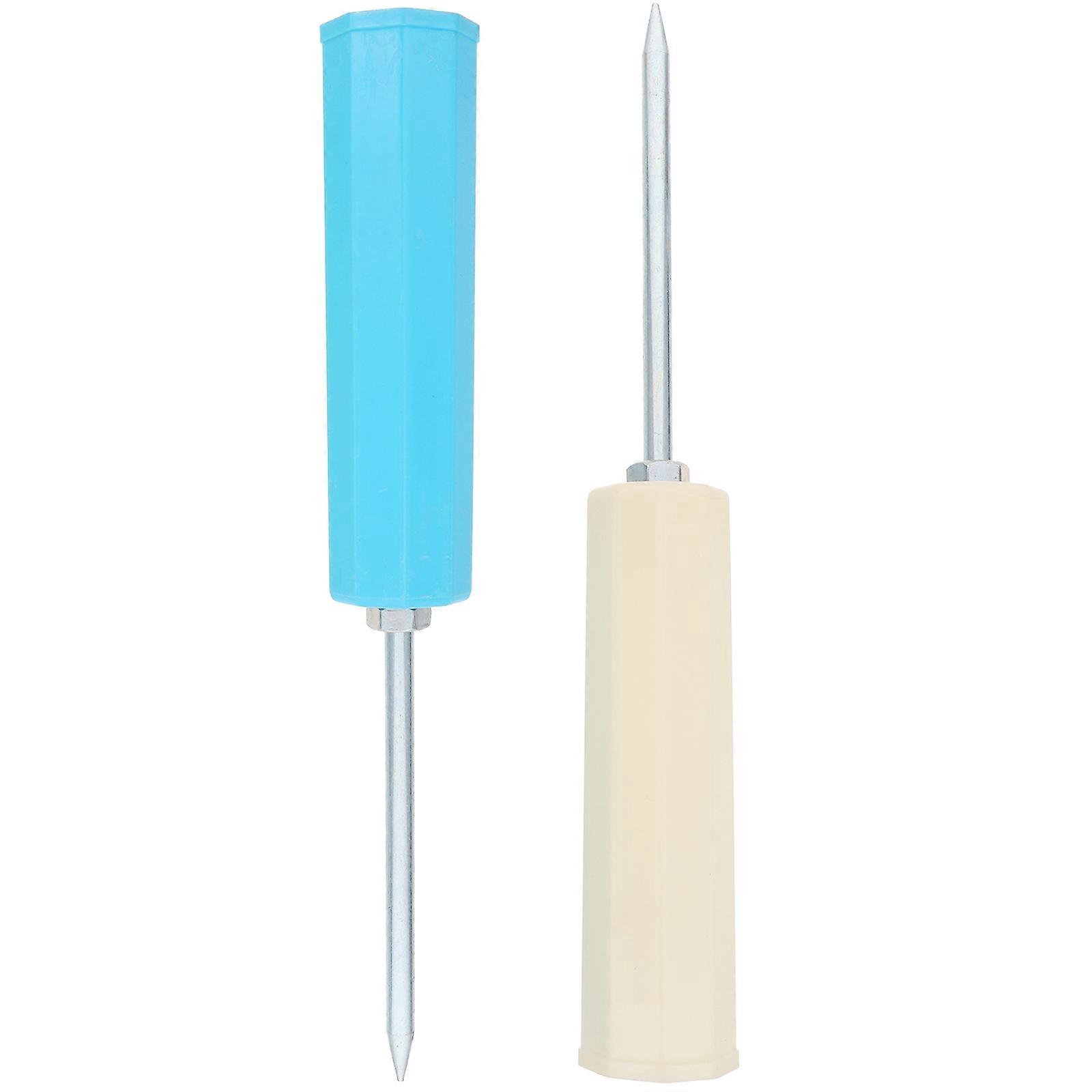 Fishing Rod Holders for Bank Fishing Sturdy Plastic Stand with Grounding Rod Assorted Color Portable Lightweight