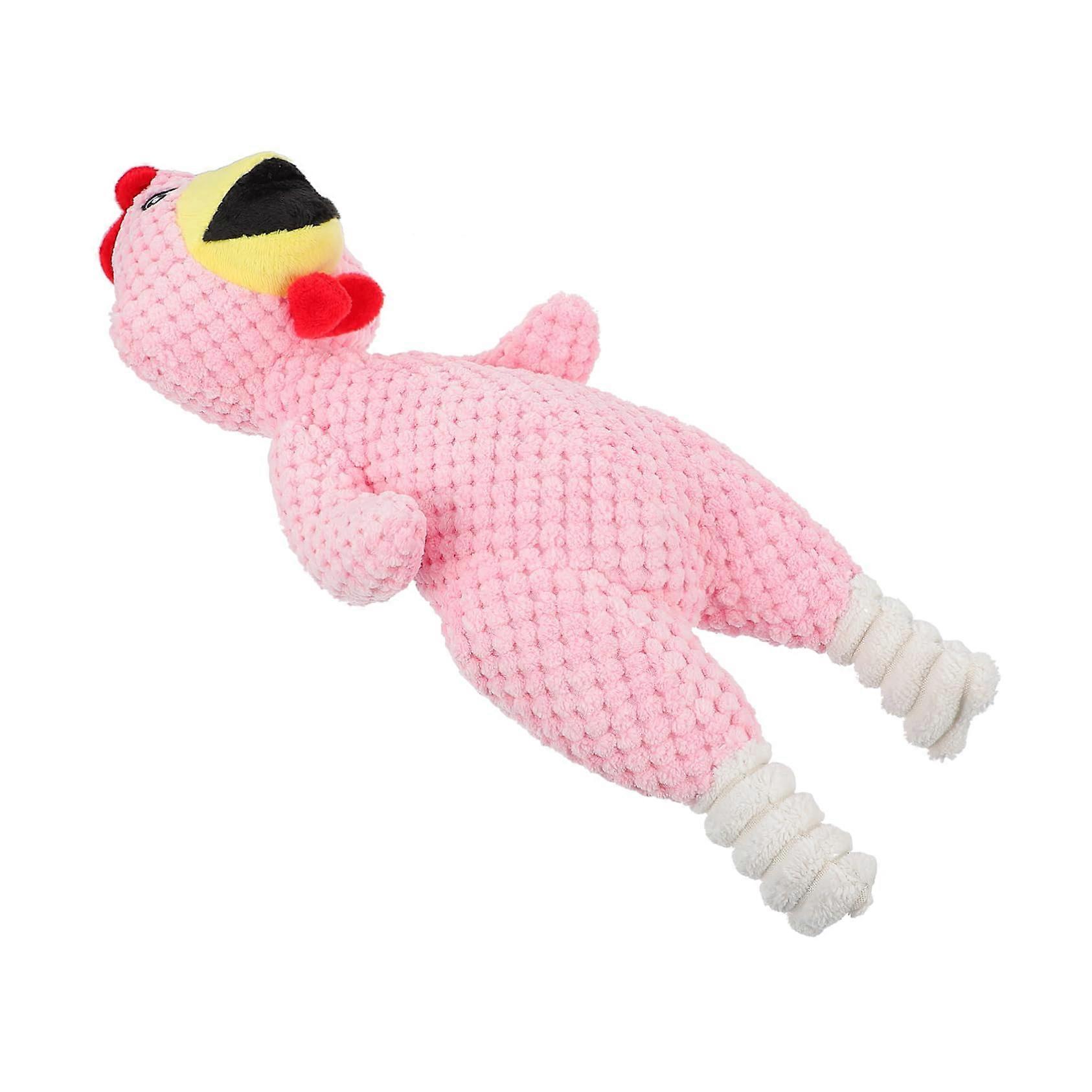 Squeaky Dog Toy Plush Chew for Interactive Play, Durable Noise-Making Pet Toy for Bonding