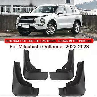 For Mitsubishi Outlander 2022 2023 2024 Bilstyling Skvettlapper Skvettskjermer Skvettlapper Foran Bakskjerm Tilbehør-xj