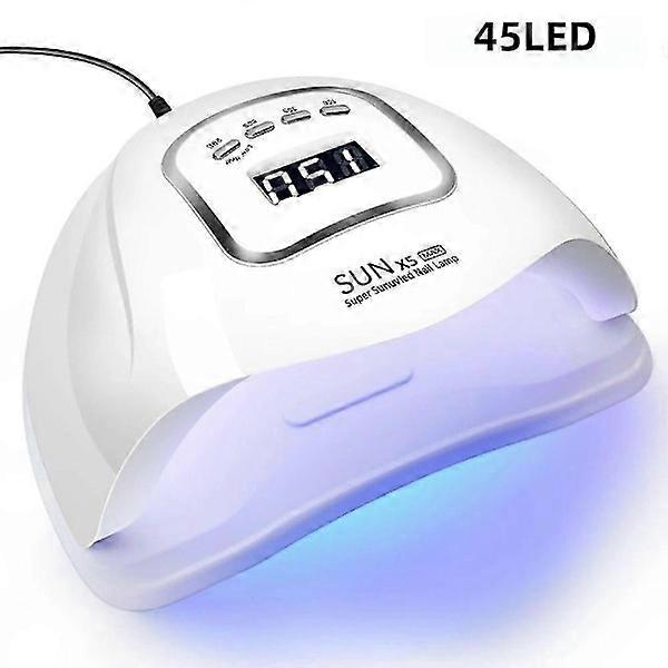 Professional UV LED Nail Lamp with 45 LEDs Quick Drying Nail Polish 4 Timer Settings uv nail lamp BM-11 AU