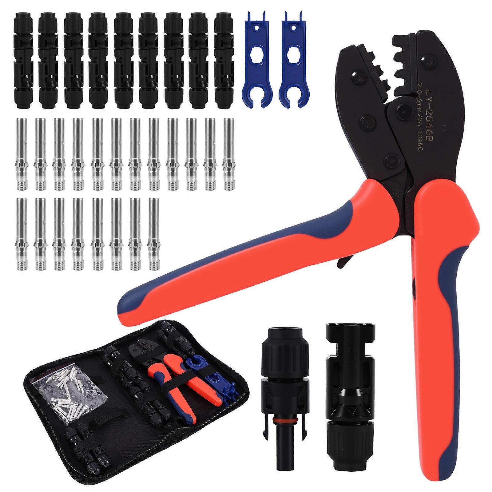 LY-2546B Crimping Tool PV Installation Kit (10pcs)