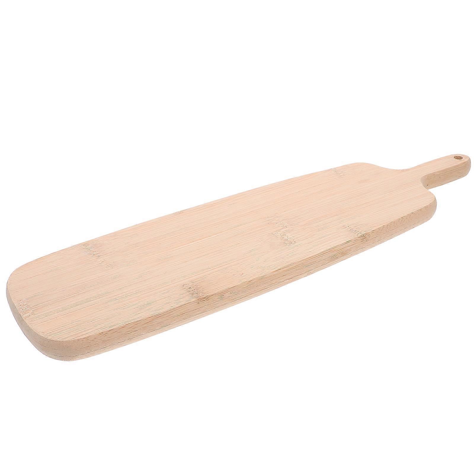 Wood Cutting Board with Handle for Home Use Ideal for Meat and Vegetables 11.8 x 8.2 inches
