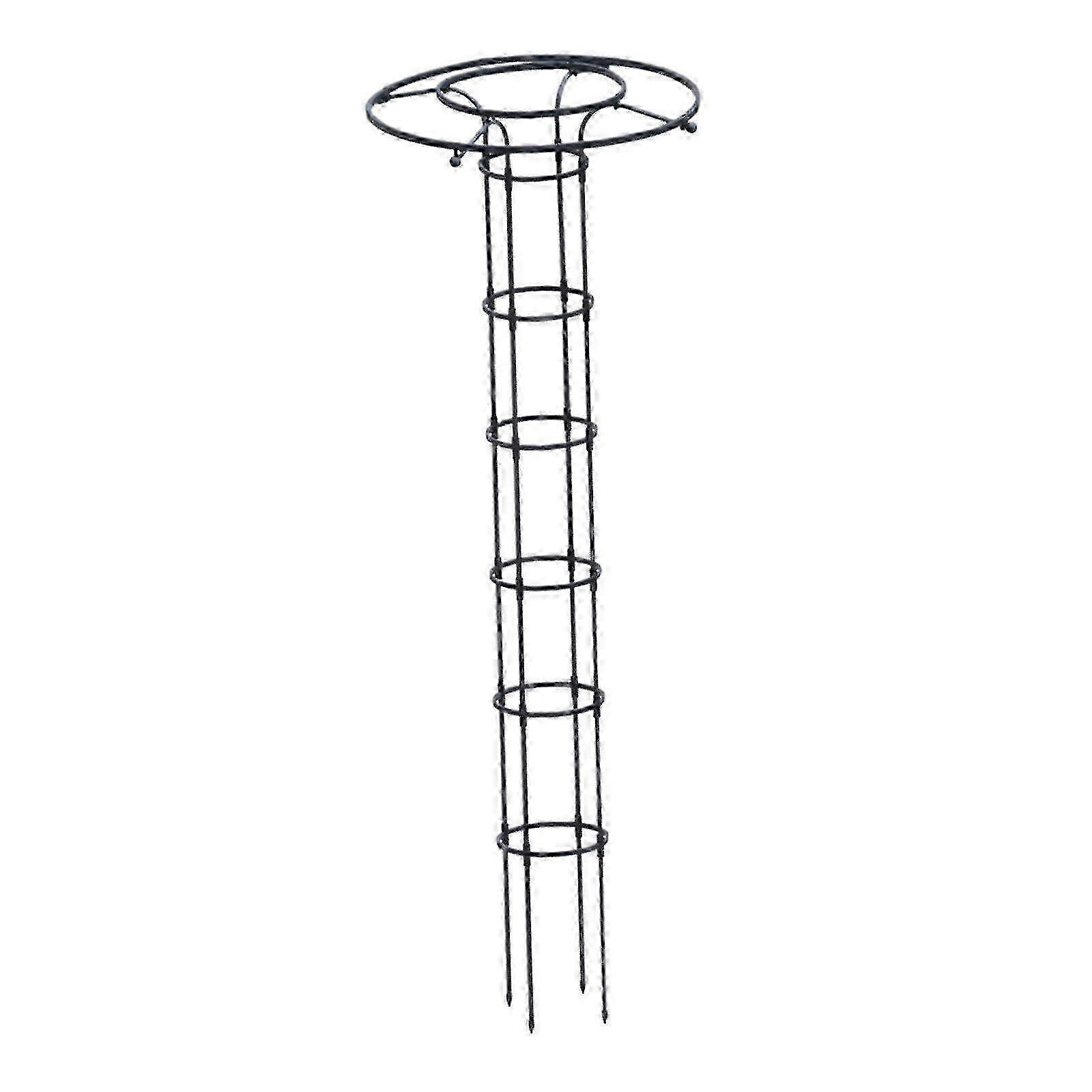 Garden Obelisk Trellis Vertical Umbrella Trellis Tower Frame For Roses Vines 90cm Height