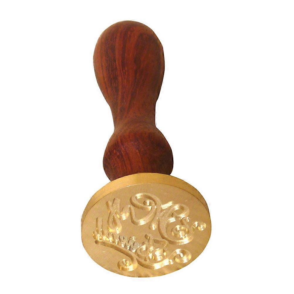 Sealing for Envelopes and Invitations with Copper and Wood Multi Color 9 x 2 5 x 2 5cm