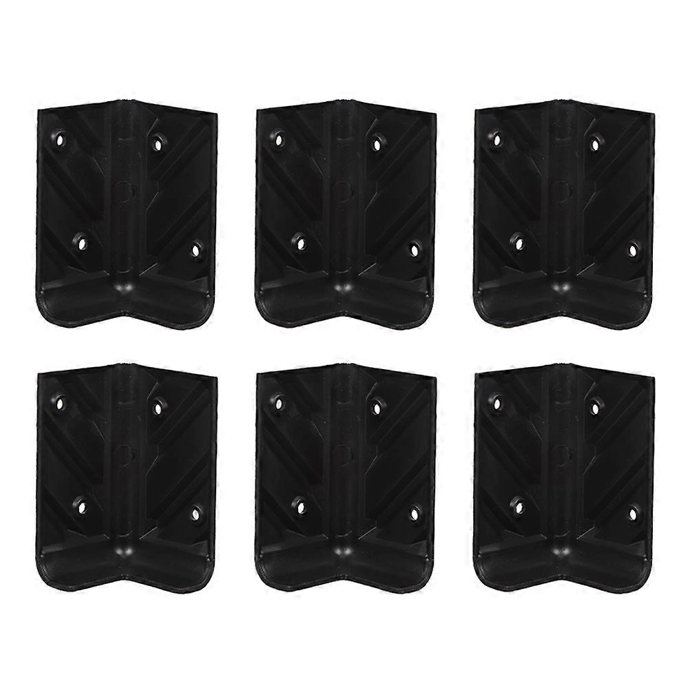 Corner Protector Speaker Corner Protectors Anti-Collision Protection Stage Speaker Black 6Sets