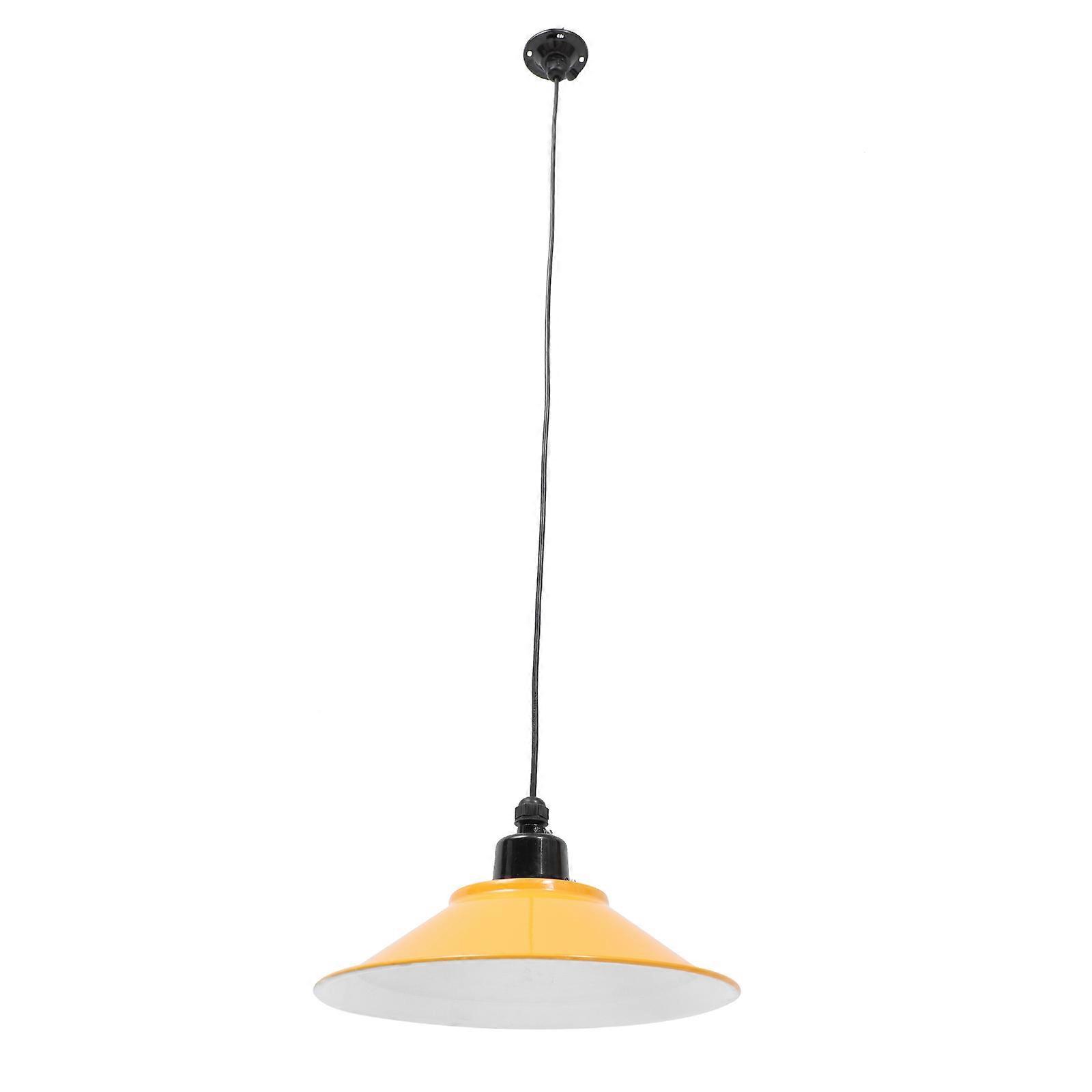 Modern Vintage Ceiling Lamp Shade For Home Decoration And Restaurant Counter In Yellow 1Set