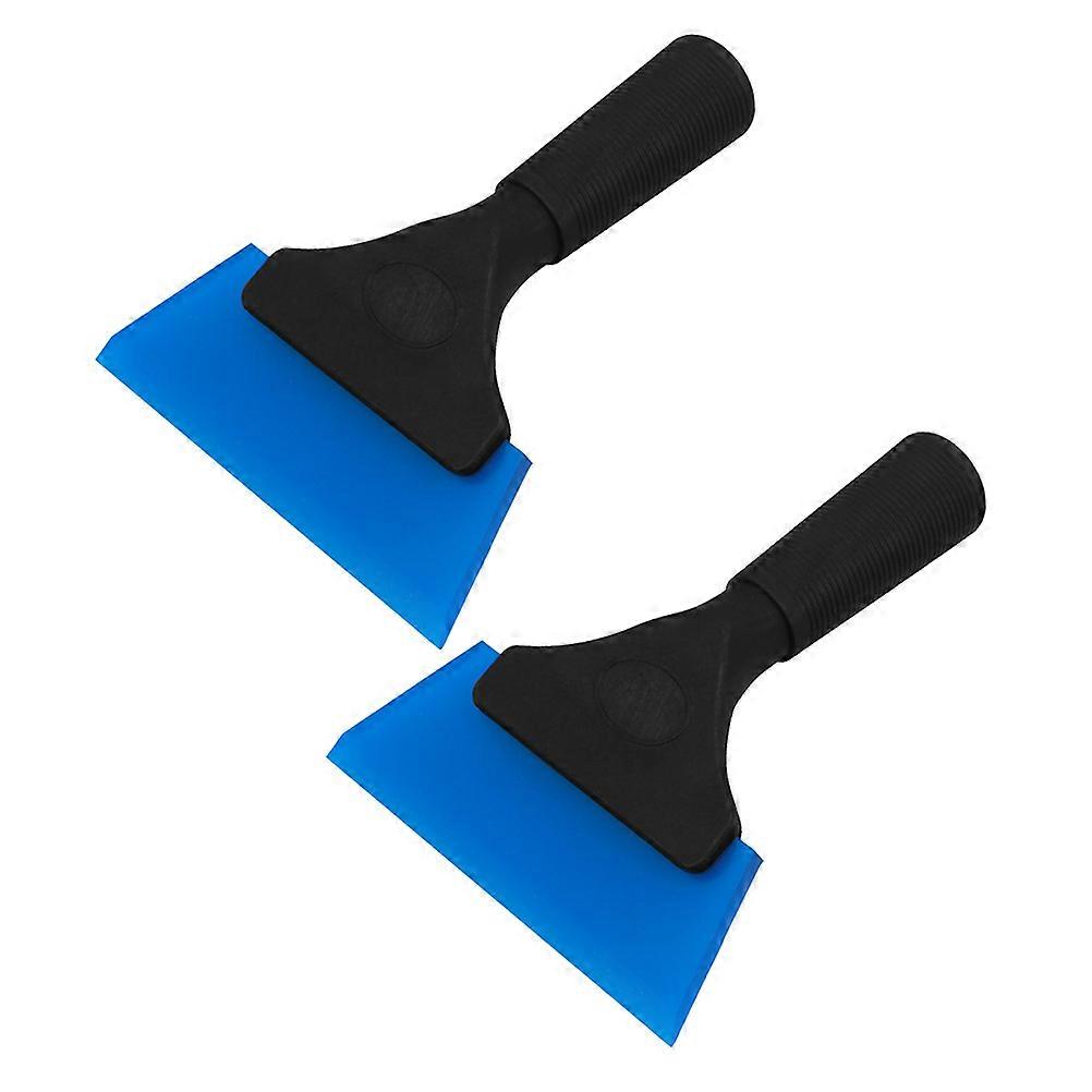 Durable PP Material Blue Mini Squeegee for Car Use with Ergonomic Handle Ideal for Window Cleaning