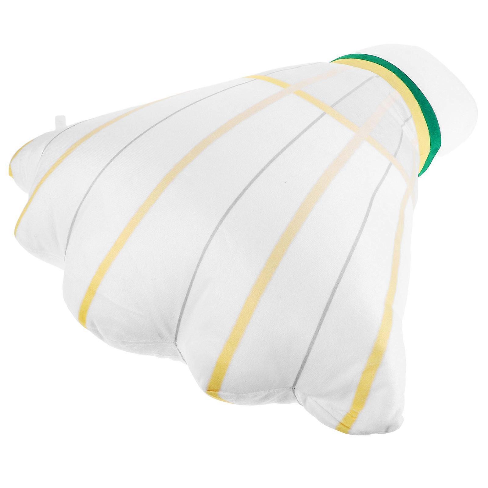 Badminton Plush Pillow for Home Decor and Photography Prop Soft and Comfortable Cloth Material 1 Piece