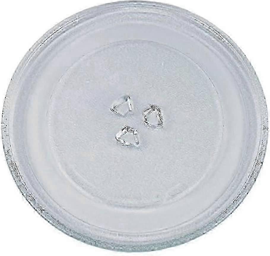 2025 Universal Microwave Turntable Glass Plate With 3 Fixtures, 245 Mm