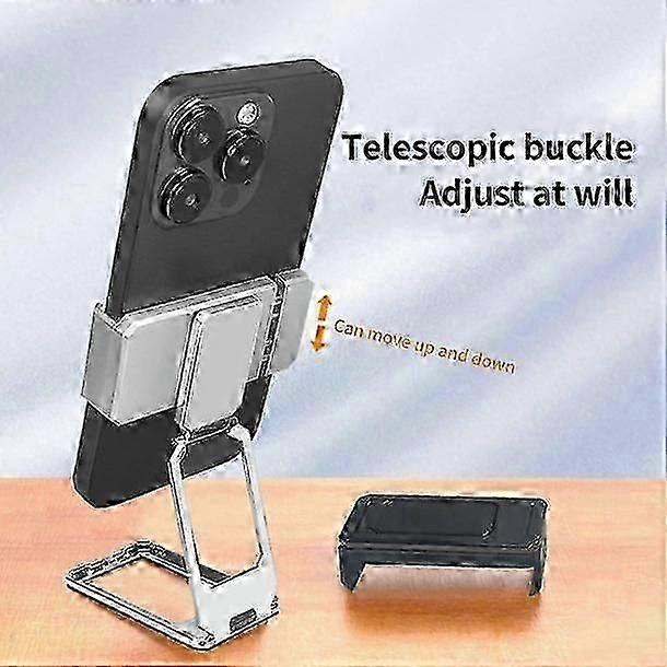 2025 Universal Stand Smart Tablet Rotating,Adjustable Metal Back Clip Holder