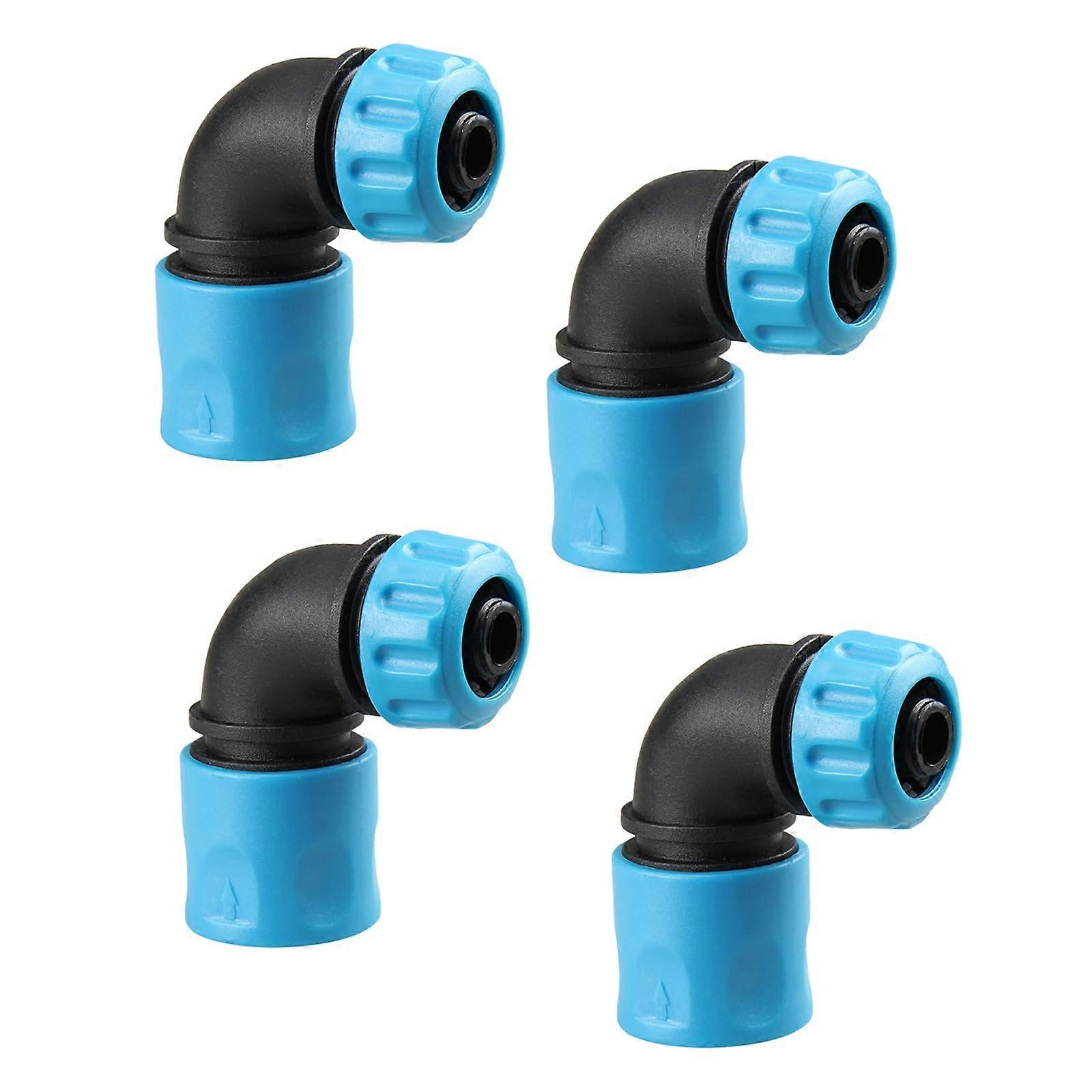 Garden Hose Connector Set, Elbow, Coupling, Adapter, 90° LShaped (1213mm)