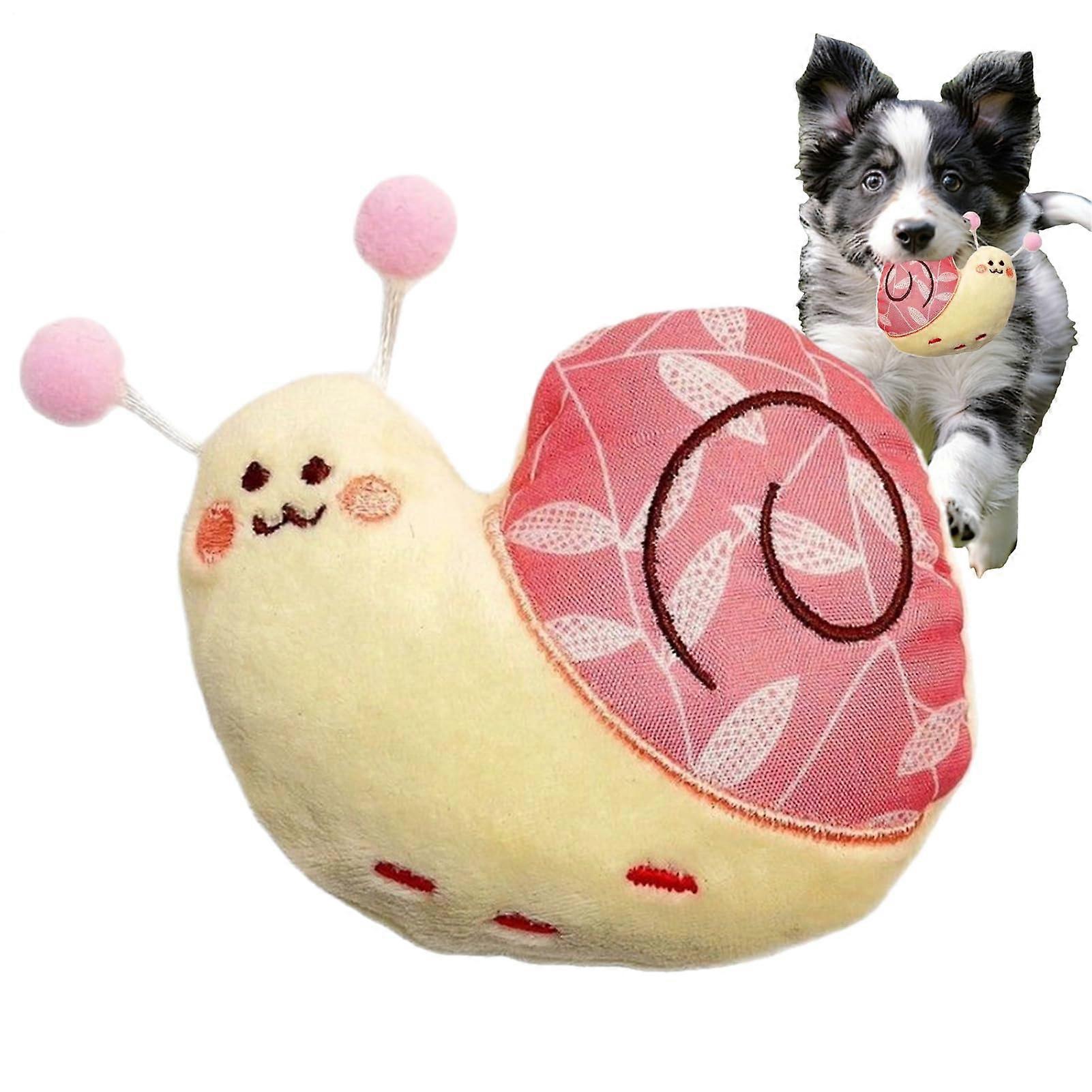 Plush toys for dogs, stuffed indoor puppy toys – animal shape, puppy chew toys for aggressive chewers, interactive pet training accessories rose.