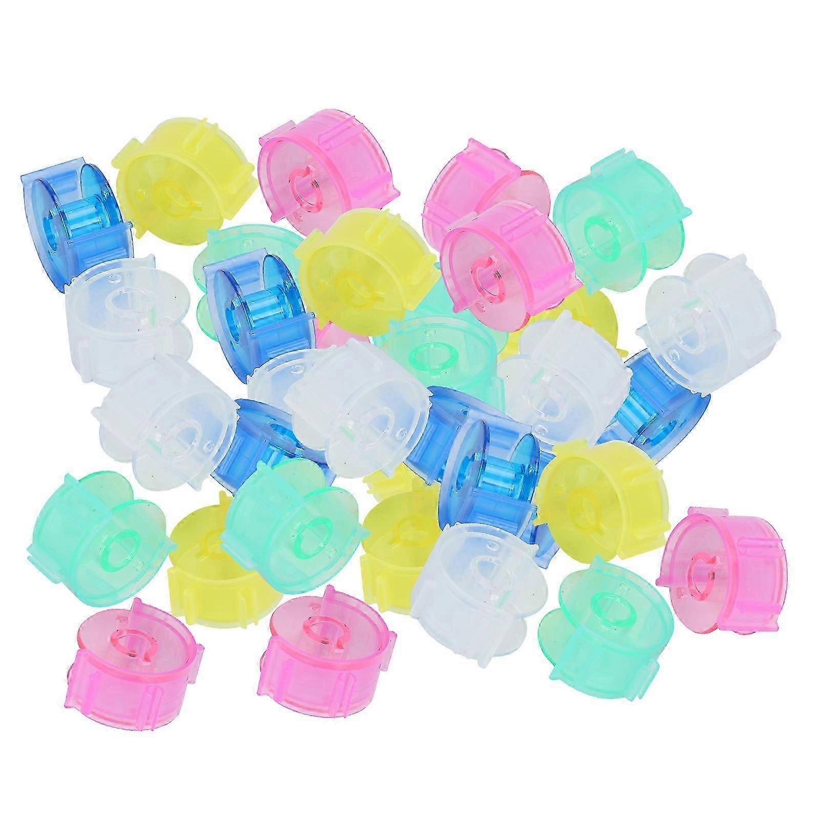 100pcs Bobbin Fixing Clips Anti Dropping Spool Storage Holding Sewing Machine Accessories Yemaa