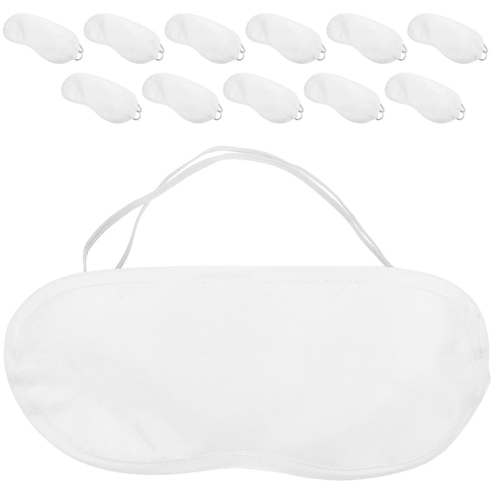 60 Pcs Comfortable Eye Masks Disposable Eye Covers For Anyone Who Wants To Sleep During Travel Camping Indoor Use