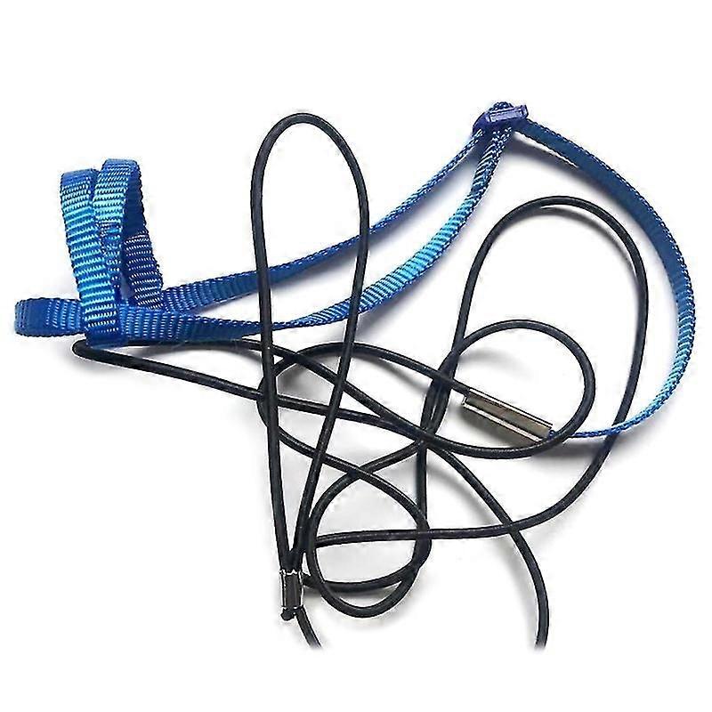 Adjustable Parrot Bird Harness Leash, Anti-Bite Training Rope  XS Royal Blue