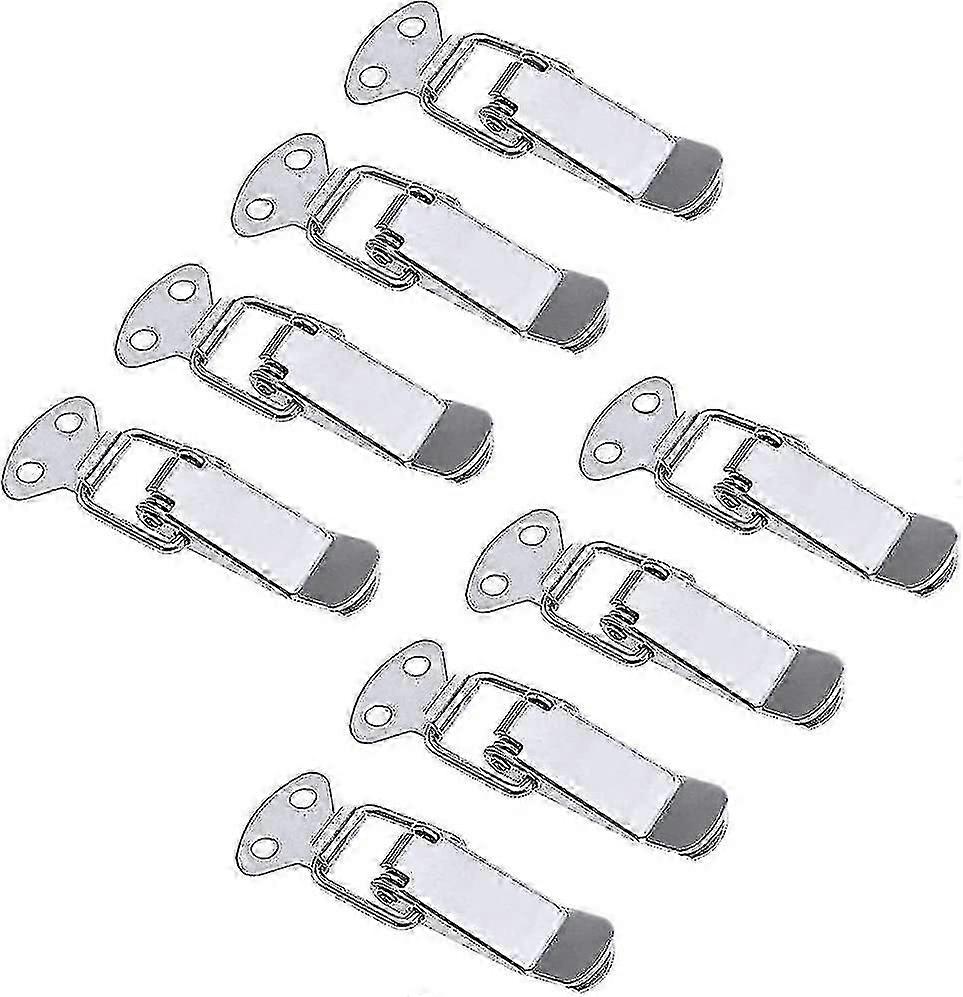 8pcs κούμπωμα εναλλαγής ανοξείδωτου, μάνδαλο ελατηρίων, κλειδαριά μοχλών για το ιατρικό κιτ/εργαλείο Στήθος/πτήση Υπόθεση/κιβώτιο/συρτάρι/ντουλάπι Α