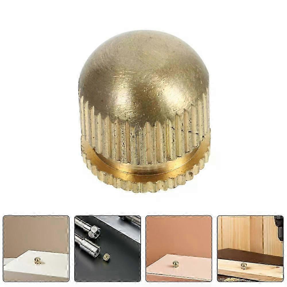 Příslušenství pro lampy, 8 ks mosazných šroubů, matic, krytek pro stropní svítidlo