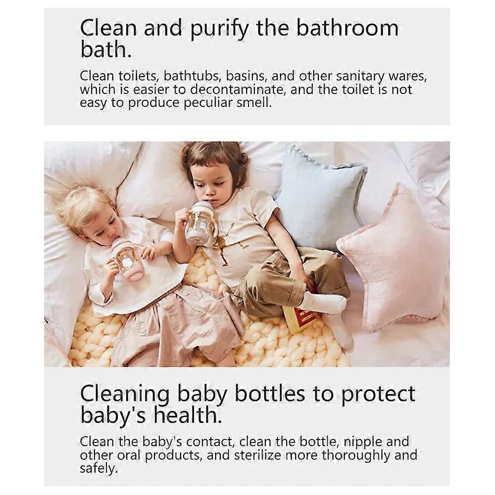 70ml Household Portable Disinfection Water Maker Electrolytic Generator Sodium Hypochlorite Disinfectant Liquid Making Machine Clean Air Sprayer