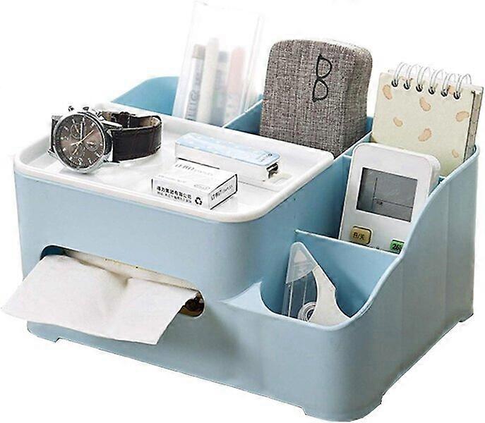 Multifunctional storage tray, trapezoidal design, easily organize daily small items
