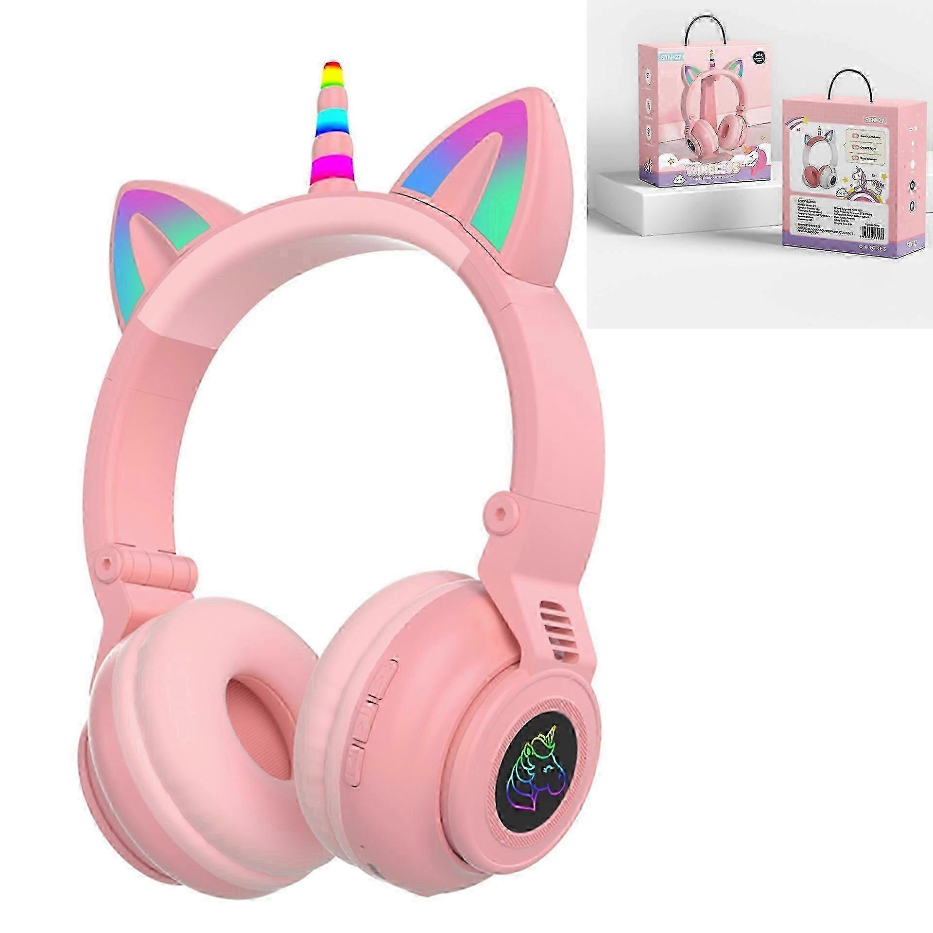 Wireless headphones, compatible with computers and mobile phones, long battery life and foldable