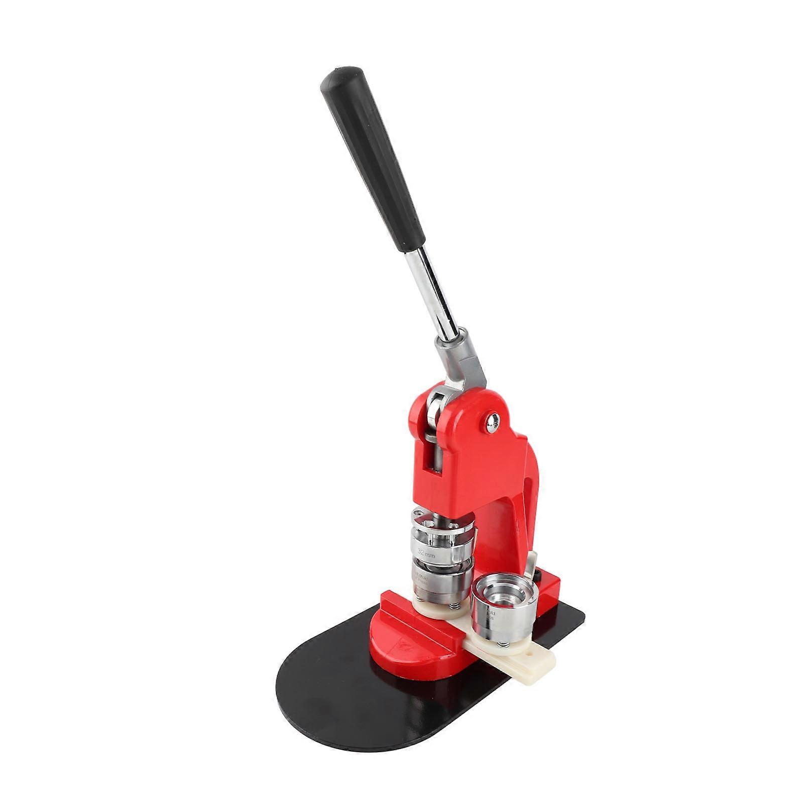 Button Maker Machine jm 1188 with 100PCS Pin Parts & Cutter Kit